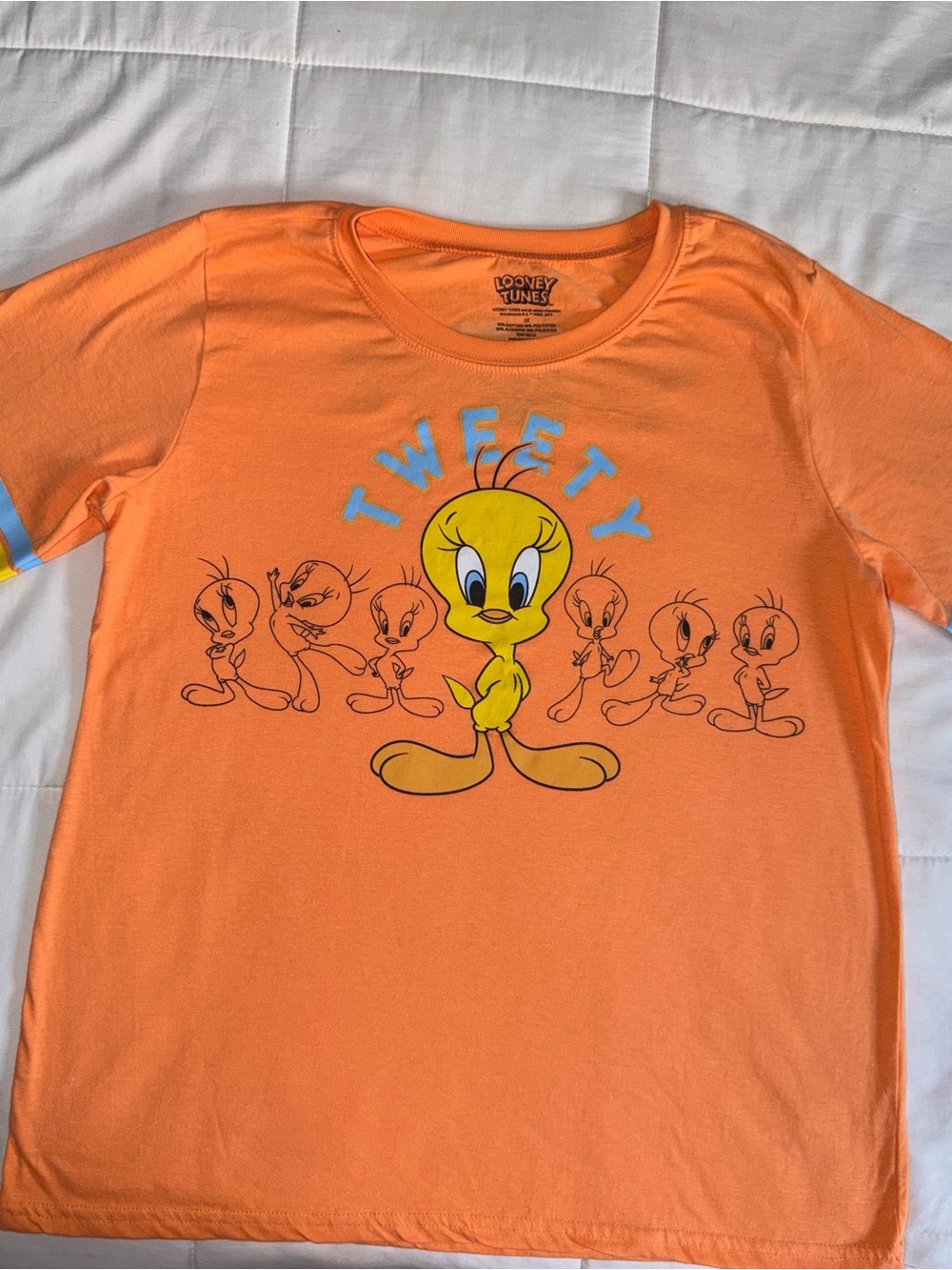 Tweety Bird Orange Graphic Tee - 1X